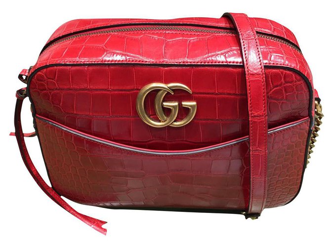 gucci bolsa crocodile