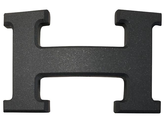 Hermès Black belt buckle