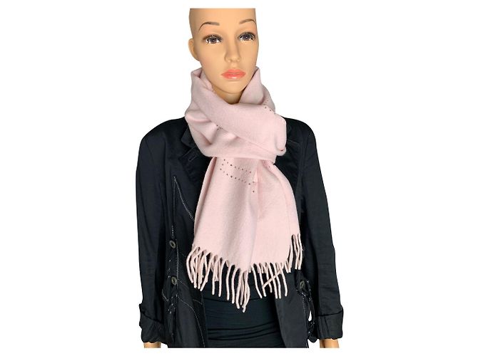 Sciarpa Louis Vuitton in cashmere rosa