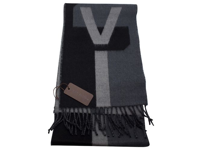 Louis Vuitton v historique Nero Grigio Cachemire