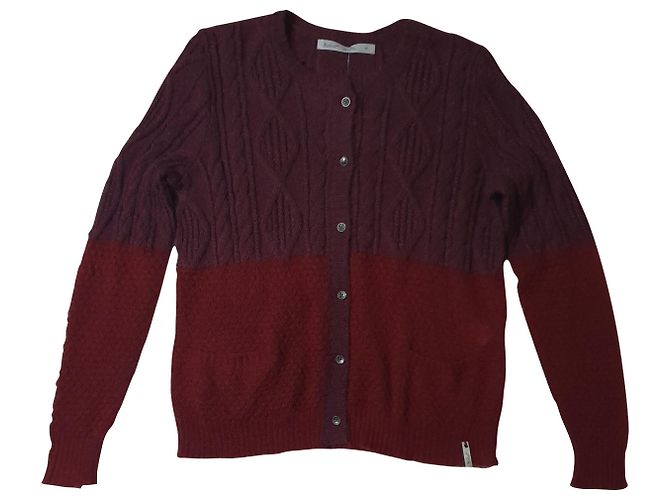 Cardigã Woolrich de lã e mohair Multicor