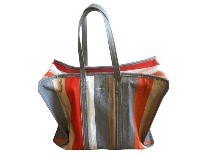 Bazaar Bag Balenciaga big shoping bag Multiple colors Leather  ref.252193