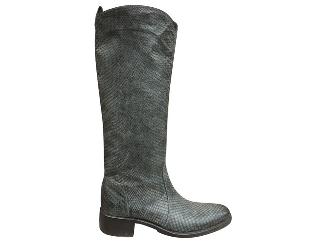 Sartore python boots p 37 Cinza 