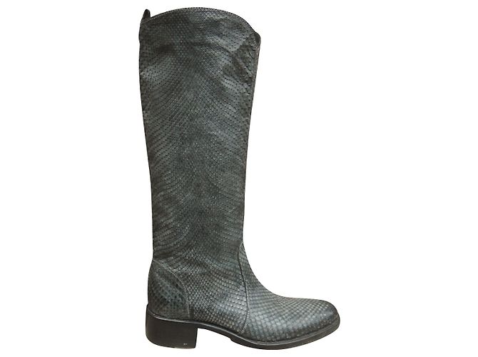 Sartore Python Stiefel p 37 Grau