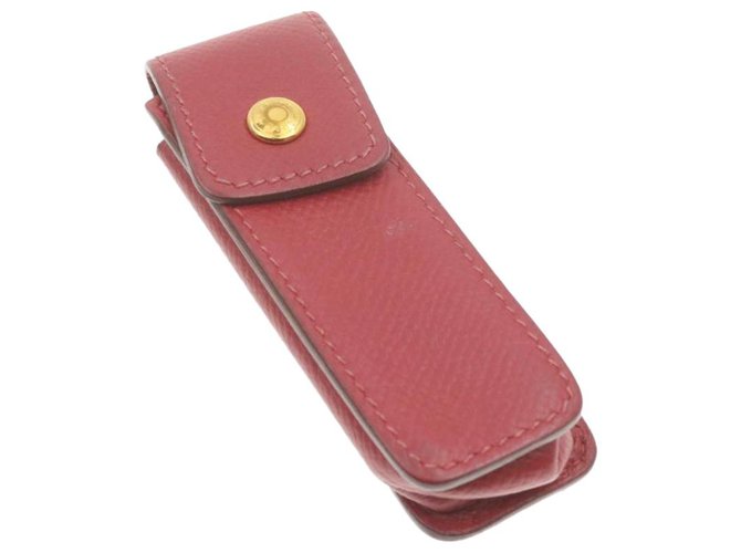 Hermès Hermes wallet Red Leather  ref.252911