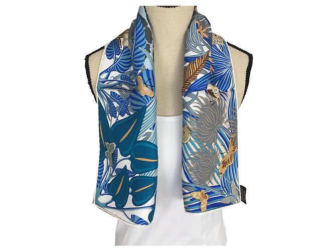 Hermès "jagard quetzal di Alice Shirley Blu
