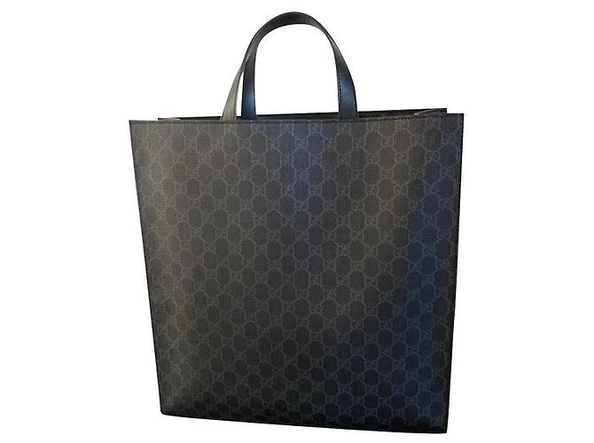 Borsa tote Gucci GG Supreme nera Nero
