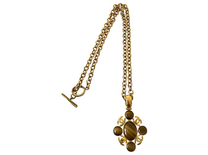 Chanel Lunghe collane D'oro Metallo