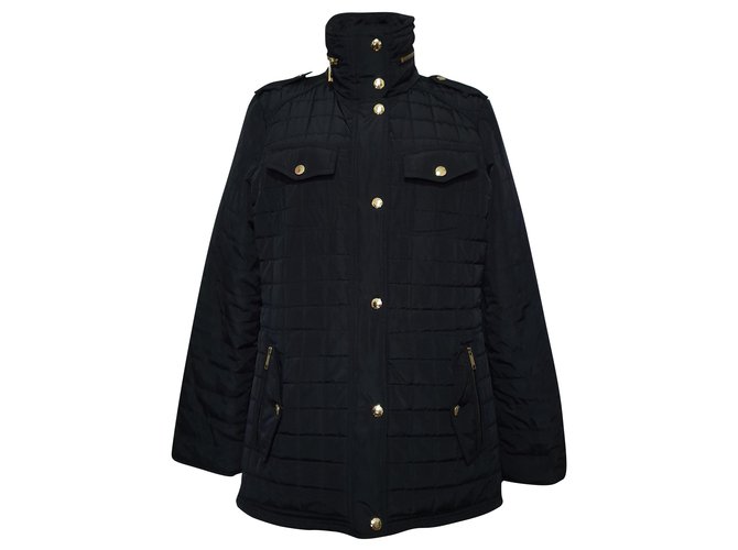 Michael Kors Jackets Black Polyester  - Joli Closet