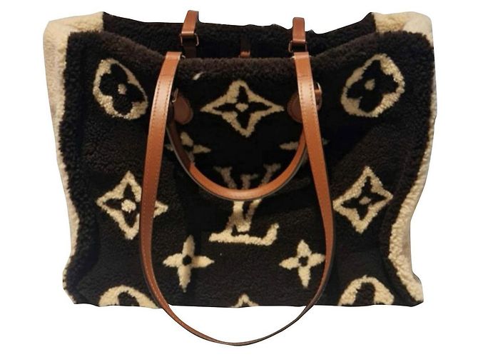 Louis Vuitton Teddy on the go tote borsa a tracolla