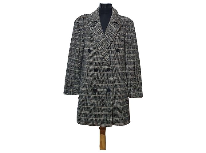 Pendleton Wool Coat Beige Grey XL Multiple colors