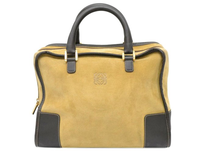 Loewe Handbag Beige Suede  ref.253286
