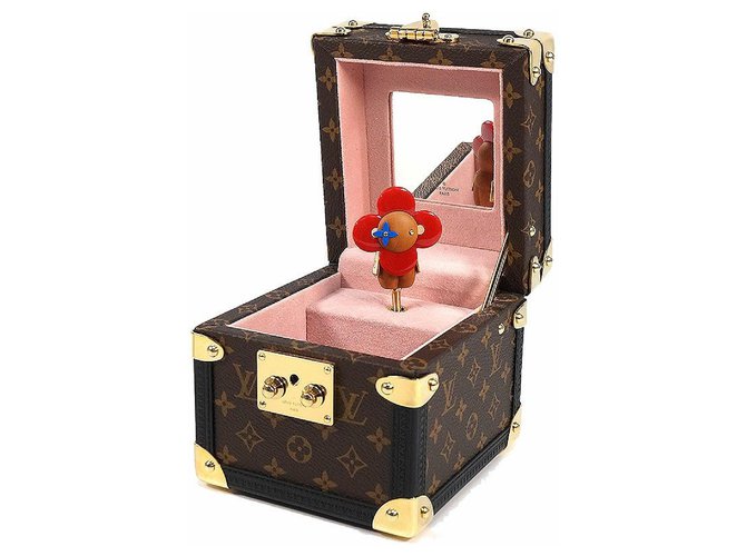 Louis Vuitton LV Music Box vivienne Pink Leather ref.480376 - Joli Closet
