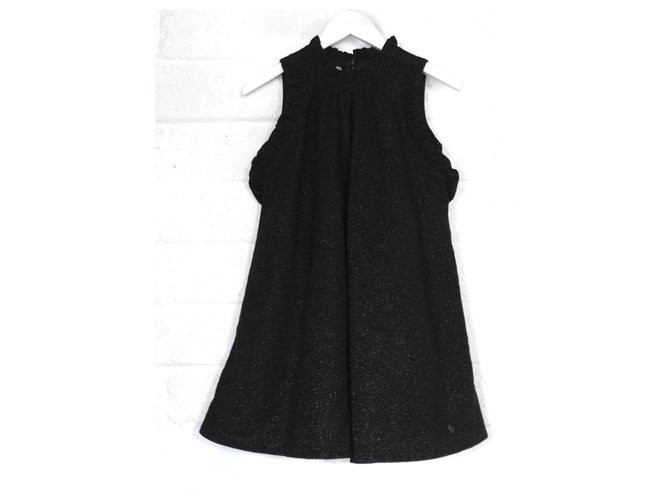 Christian Dior Black Sparkle Dress Synthetic  ref.253393