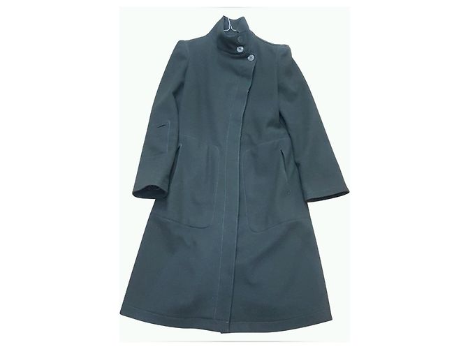 Armani Jeans Abrigo armani estilo boho zivago Verde oliva