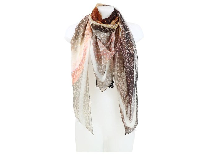Chanel scarf Multiple colors Silk  ref.253419