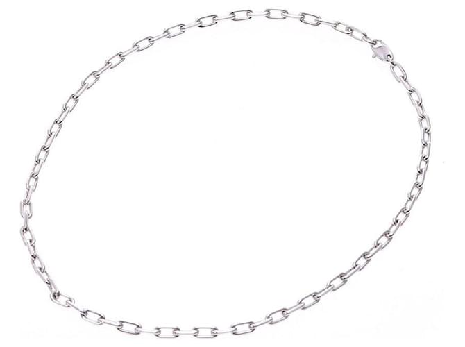 Cartier necklace Silvery White gold  ref.253448