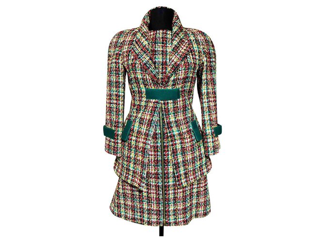 Chanel 15K $ Lesage Jacke + Kleid Mehrfarben Tweed  ref.253550