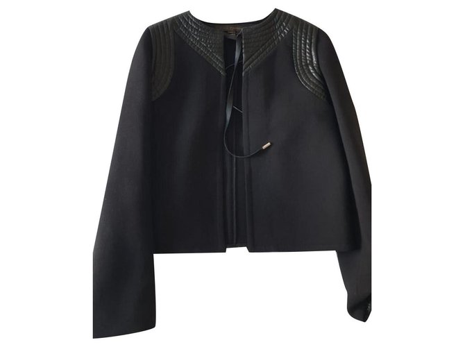 Louis Vuitton Giacche Nero  ref.253599