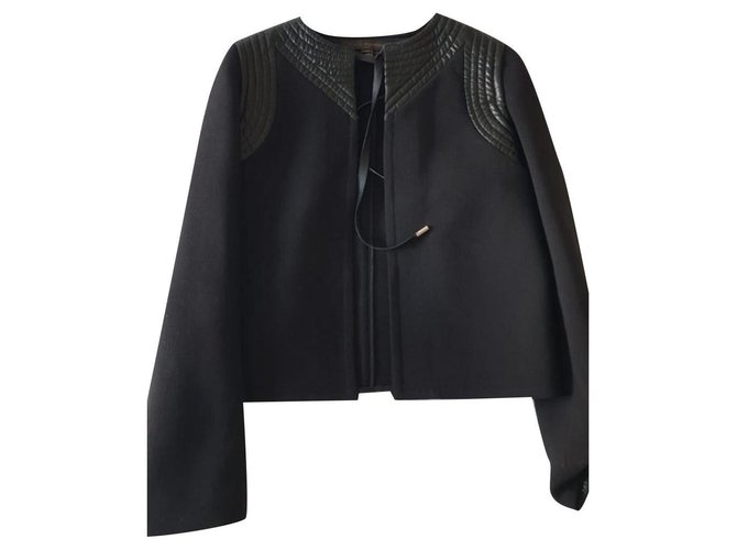 Louis Vuitton Giacche Nero  ref.253600