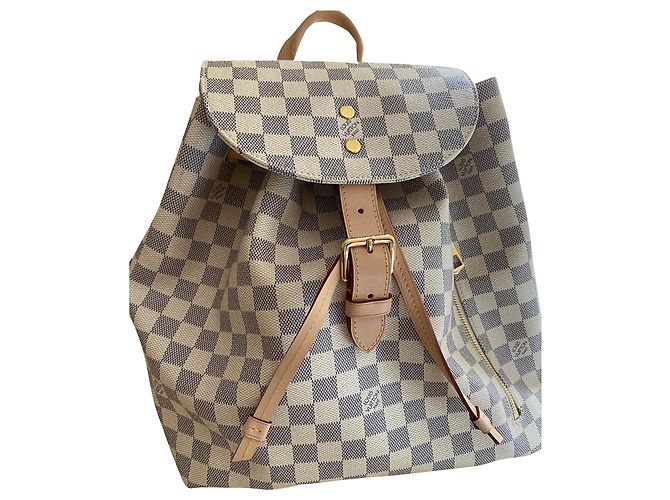 Louis Vuitton Sperone Rucksack Weiß