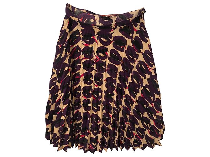 Max Mara Rock Polyester Mehrfarbig M Mehrfarben
