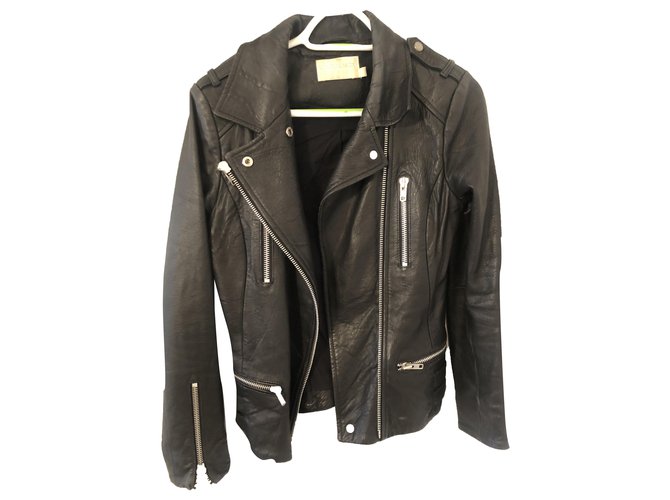 W118 by Walter Baker Jackets Black Leather  ref.253845