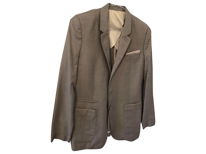 The Kooples Jacke aus Wolle Grau