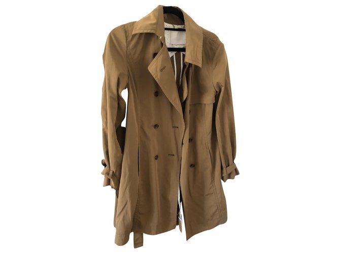 Hugo Boss Coats, Outerwear Brown Polyester  ref.253849
