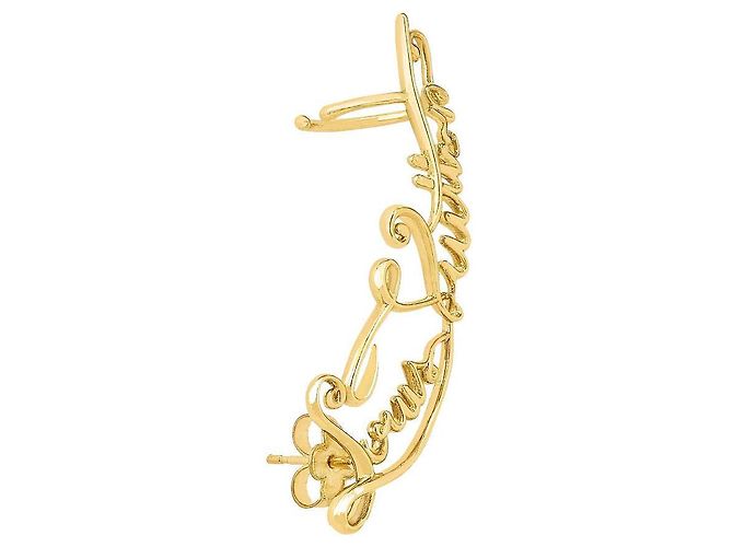 Louis Vuitton Pendiente LV nuevo Dorado
