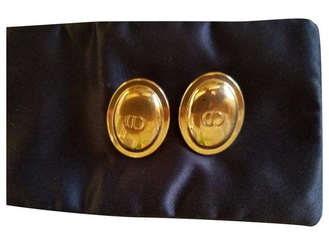 Dior CD earrings Golden  ref.253970