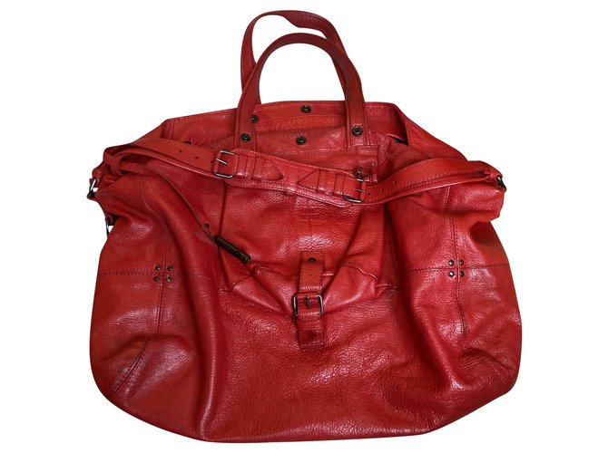 Jerome Dreyfuss Billy Red Leather  ref.253991
