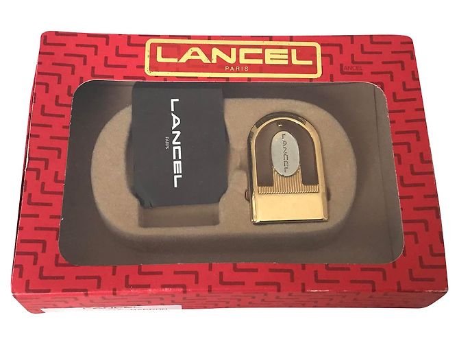Lancel Wallets Small accessories Silvery Golden