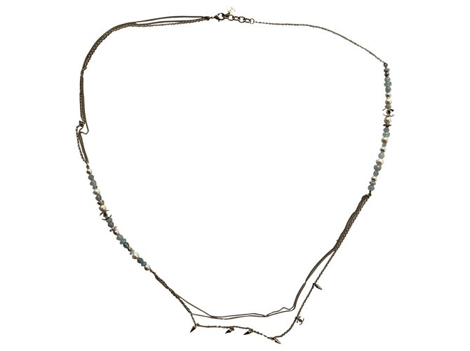 Chanel Necklaces Golden Metal  ref.254105