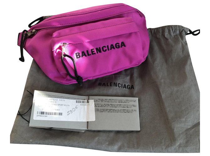 Banana Balenciaga Fuschia Cloth  ref.254109