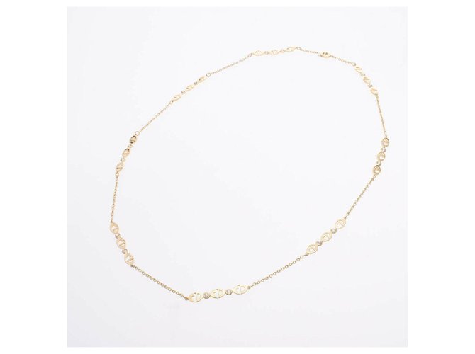 Dior necklace Golden Yellow gold  ref.254149