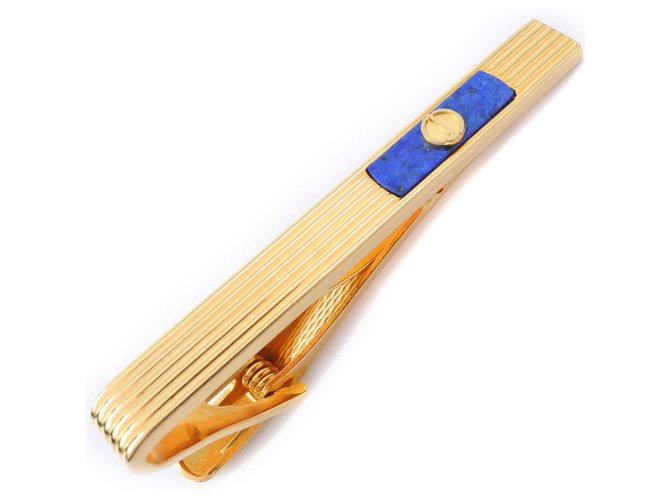 Autre Marque Dunhill tie Golden Gold-plated  ref.254294