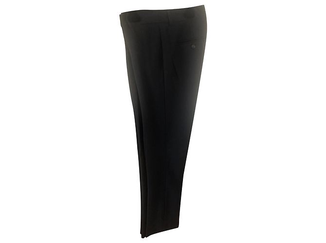 Pantalones negros de pernera recta The Kooples