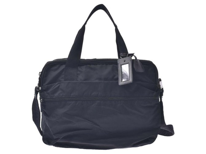 Prada Shoulder bag Black Synthetic  ref.254314