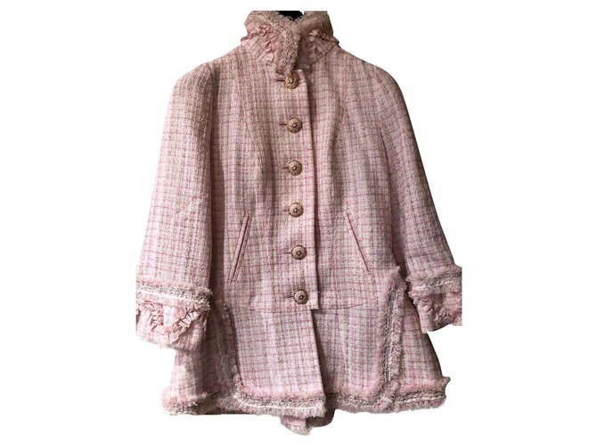 Chanel Exclusive 8,5K$ jacket Pink Tweed  ref.254331