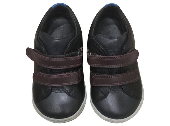 Dolce & Gabbana Sneakers Black Leather  ref.254622