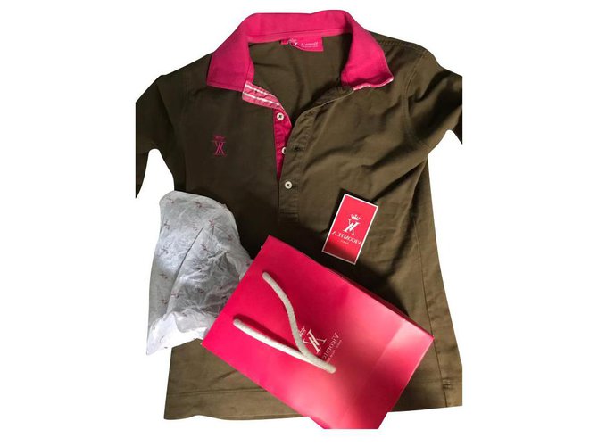 Vicomte Arthur Strickwaren Khaki Polyester