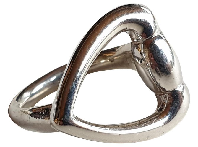 Silver ring 925 gucci Silvery  ref.254699
