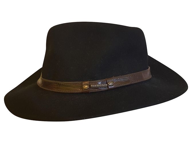 Stetson Sombrero stetsen Negro