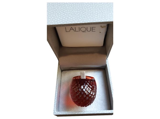 Lalique Anillo Serpiente - rojo
