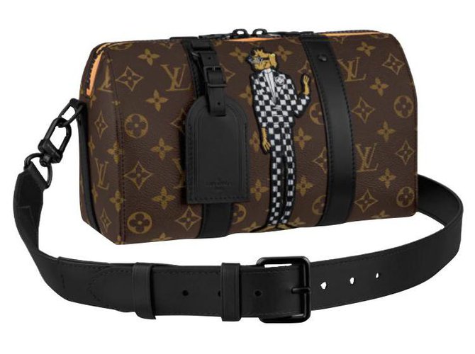 Louis Vuitton LV City keepall new Brown Leather  ref.254867