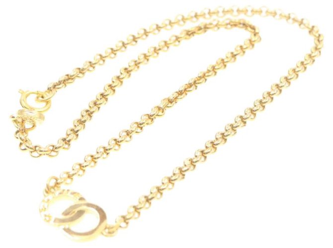 Céline Celine necklace Golden Gold-plated  ref.255111