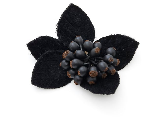 Chanel ELDERBERRY SCHWARZER SAMT
