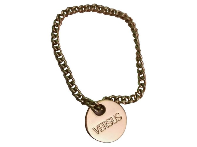 Versus Versace braccialetto vintage D'oro Metallo  ref.255431