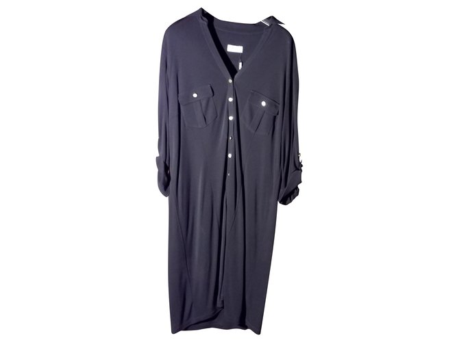 Black Weill dress size 48  ref.255457